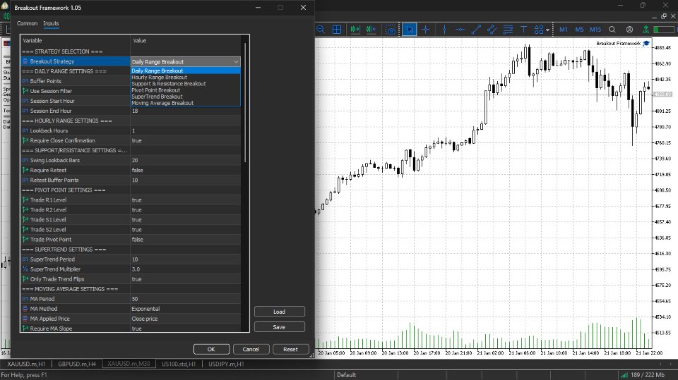 Screenshot #5 Breakout Execution Engine