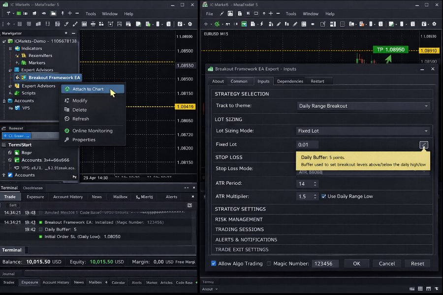 Screenshot #2 Breakout Execution Engine