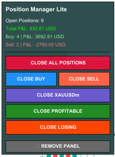 Screenshot #1 Position Manager Basic