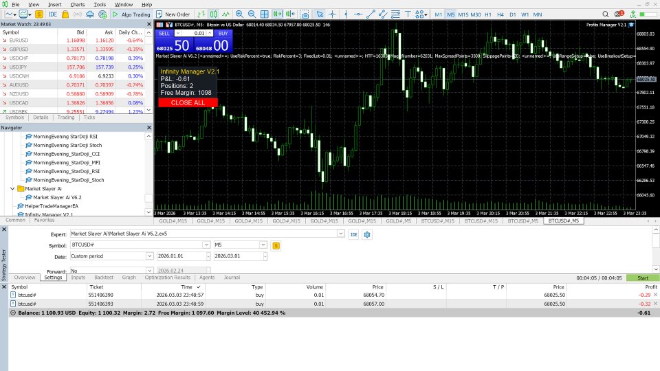 Screenshot #1 Infinity Manager
