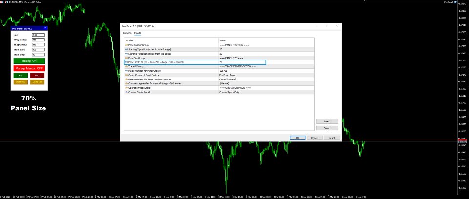 Ekran görüntüsü #5 Pro Panel MT5