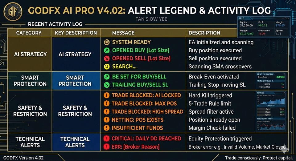 Screenshot #2 Godfx AI Dashboard Basic