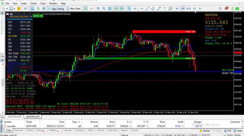 Capture d'écran #2 IntraScalper Indicator MT5