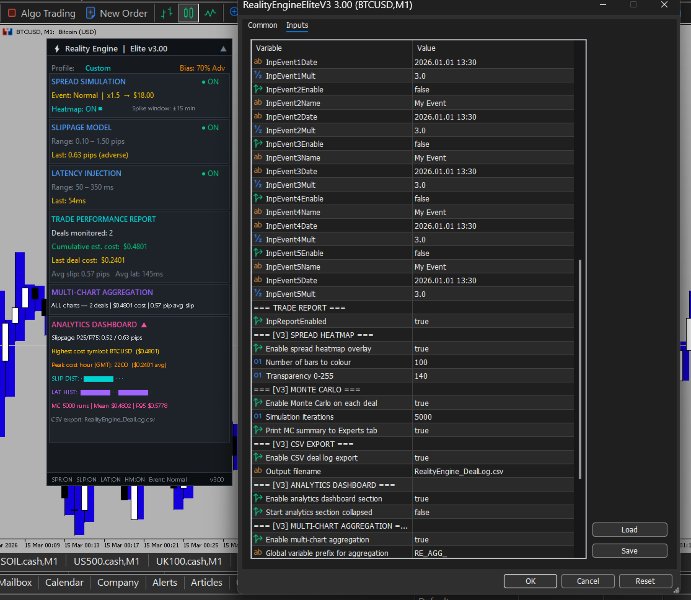스크린샷 #3 Reality Engine Execution Intelligence Platform V3
