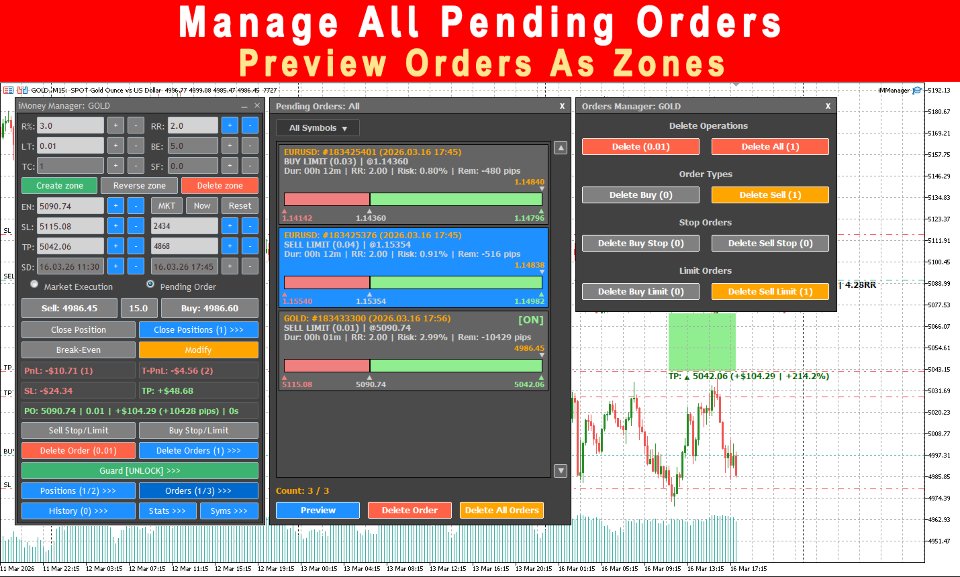 スクリーンショット #9 IMManager for MT5