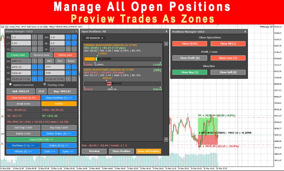 スクリーンショット #8 IMManager for MT5