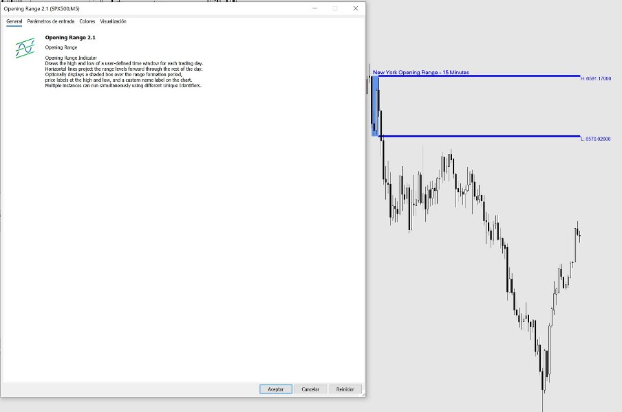 Imagens #4 Opening Range Pro