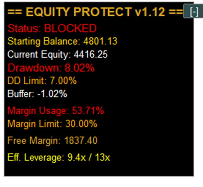 Captura de pantalla #3 Equity Drawdown Protector