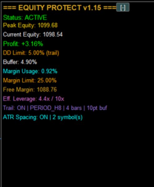 Captura de pantalla #4 Equity Drawdown Protector