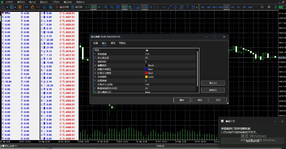 Screenshot #2 Visible Panel