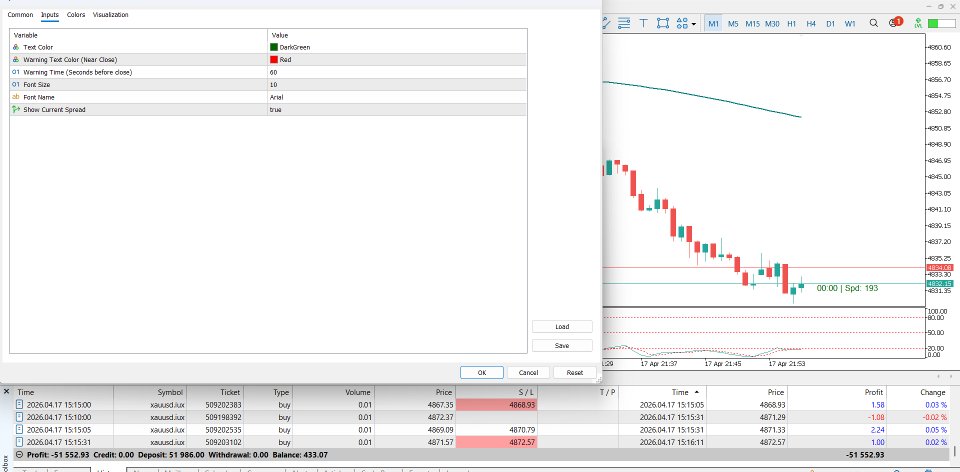 Screenshot #2 Dynamic Candle Timer