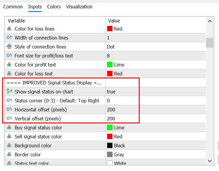 Signal Status Interface Comments | SuperScalp Pro | Buy Trading Indicator for MetaTrader 5