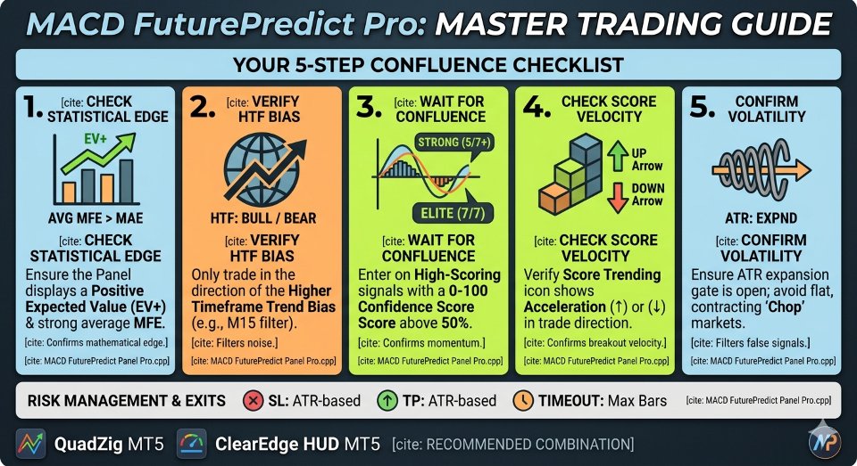 Снимок экрана #5 MACD FuturePredict Panel Pro MT5