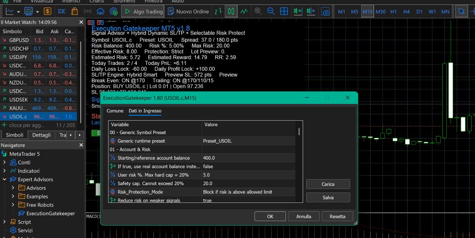 스크린샷 #4 Smart Execution Gatekeeper