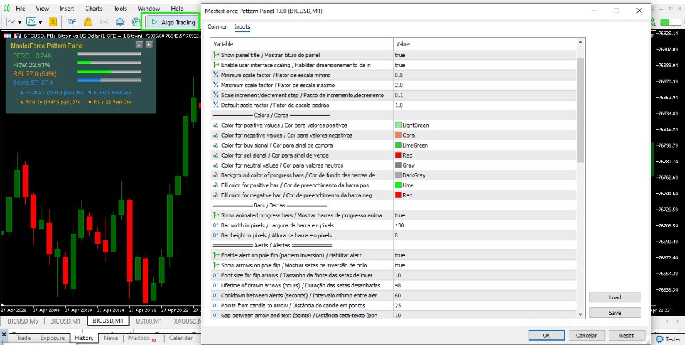 Screenshot #9 MasterForce Pattern Panel