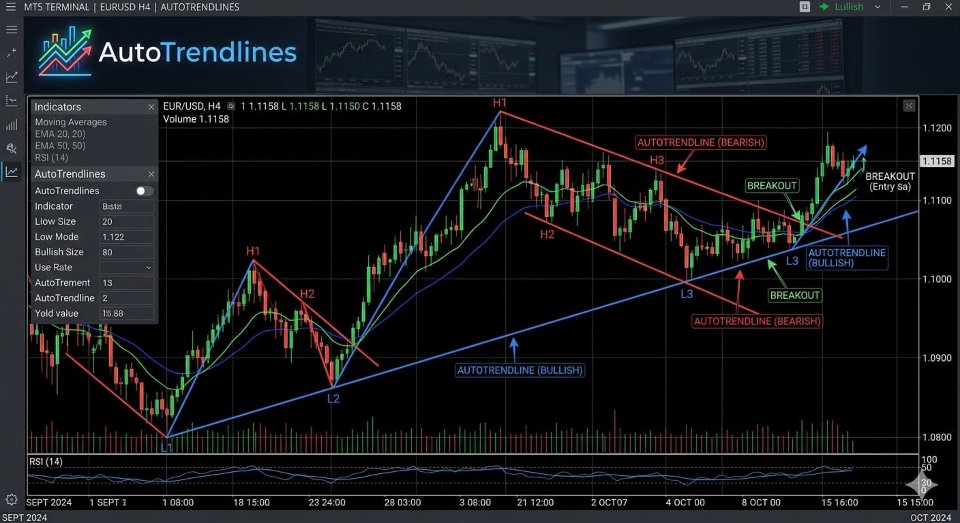 截图 #1 AutoTrendlines