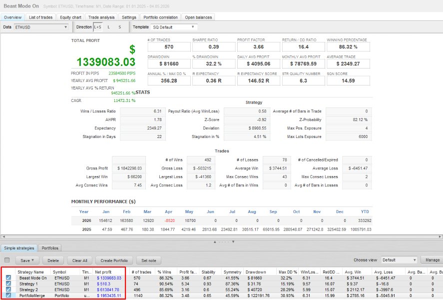 Снимок экрана #2 EtherPro Scalper