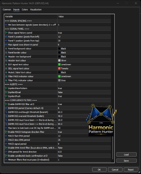 스크린샷 #11 Harmonic Pattern Hunter