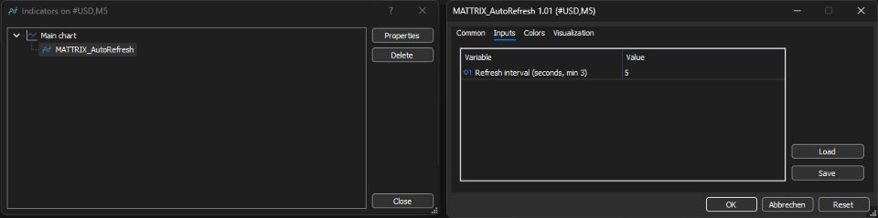スクリーンショット #2 Mattrix Auto Refresh