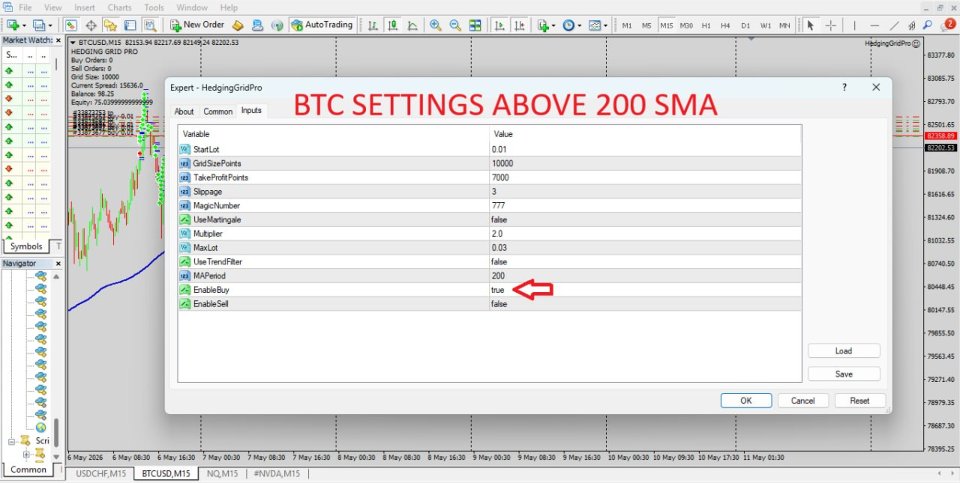 Screenshot #4 HedgingGrid Pro EA