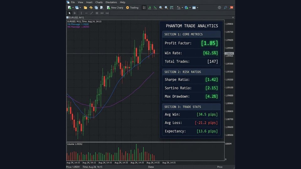 Ekran görüntüsü #1 Phantom Trade Analytics