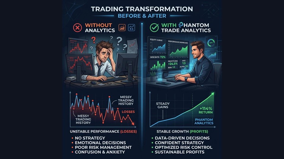 Ekran görüntüsü #3 Phantom Trade Analytics