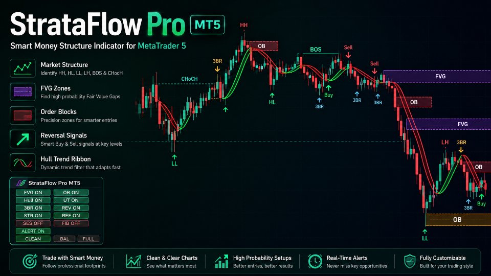 Ekran görüntüsü #1 StrataFlow Pro MT5