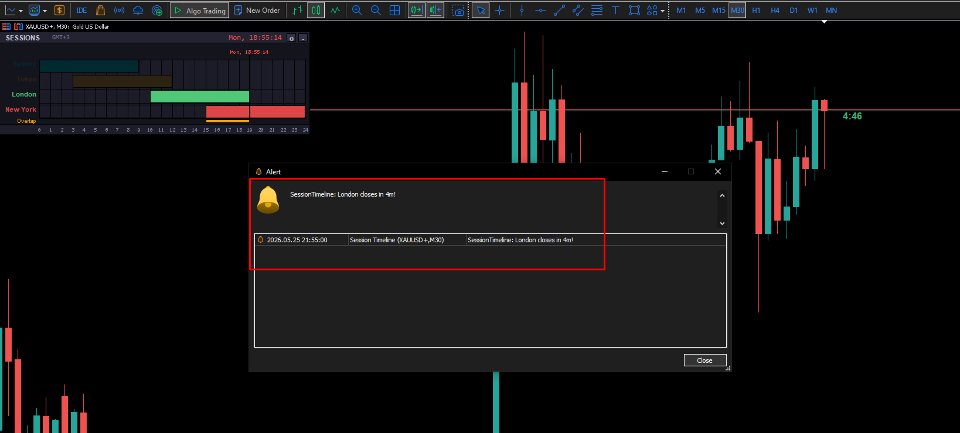Captura de pantalla #4 Session Timeline