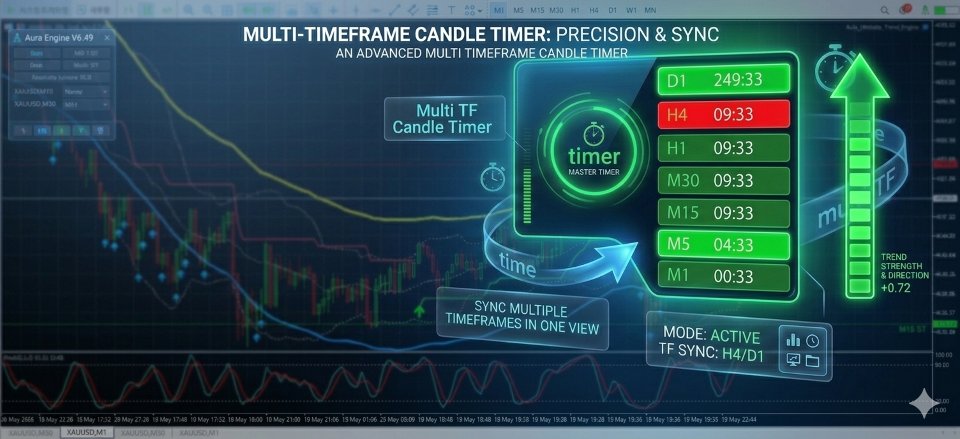 Screenshot #1 Multi TF Candle Timer MT5