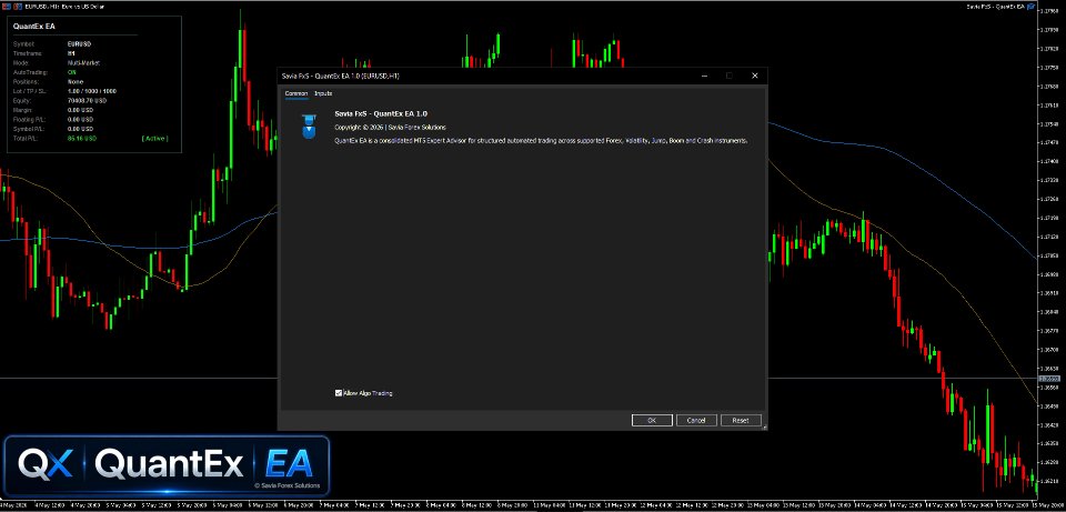 Screenshot #1 QuantEx EA