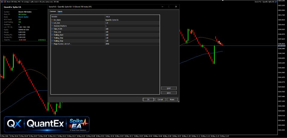 Screenshot #3 QuantEx Spike EA