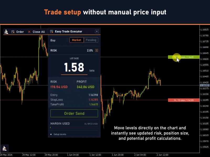 스크린샷 #3 Easy Trade Executor