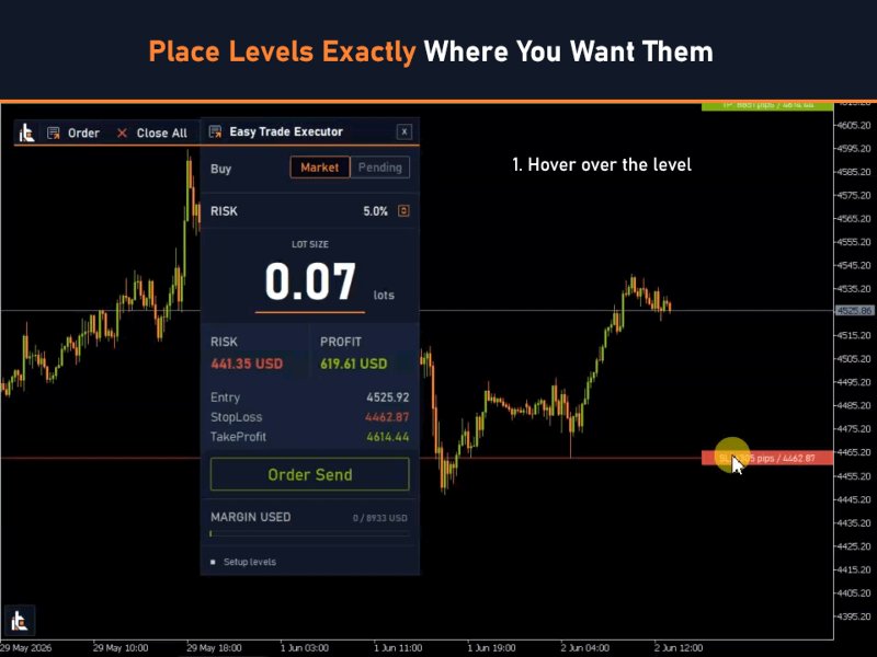 스크린샷 #4 Easy Trade Executor