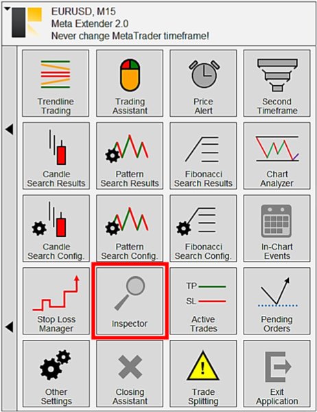 Screenshot #1 Inspector MT4 Eval