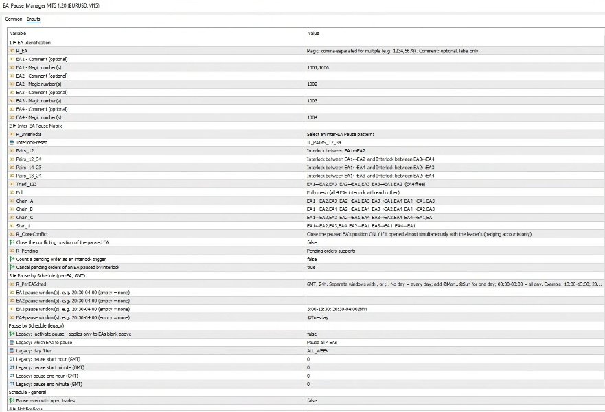 Captura de pantalla #2 EA Pause Manager