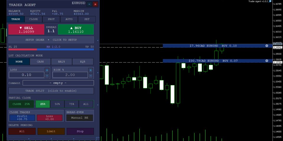 Captura de pantalla #1 Trader Agent