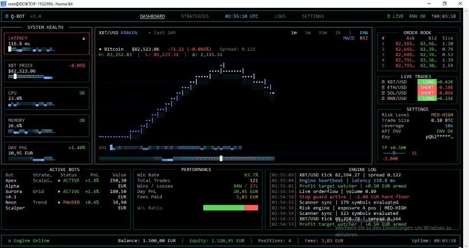 Captura de pantalla #6 QBotPro