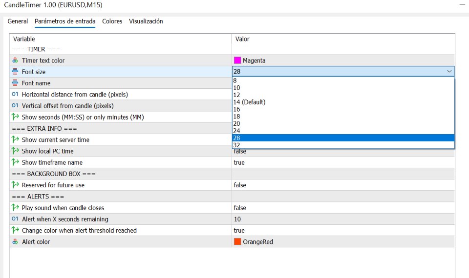 Screenshot #3 Candle Clock All Timeframes