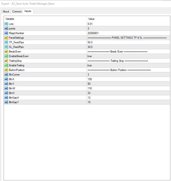 Screenshot #6 Semi Auto Trade Manager Basic