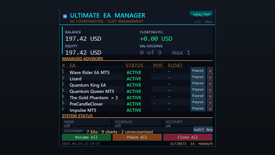 Screenshot #1 Ultimate EA manager