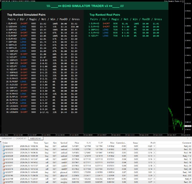 Screenshot #3 Echo Simulator Trader v3