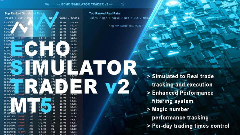 스크린샷 #1 Echo Simulator Trader v2 MT5
