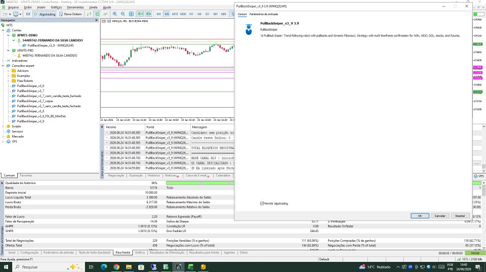 Screenshot #1 PullBackSniper