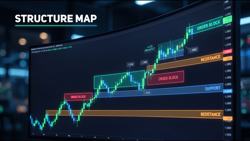Screenshot #1 Structure Map