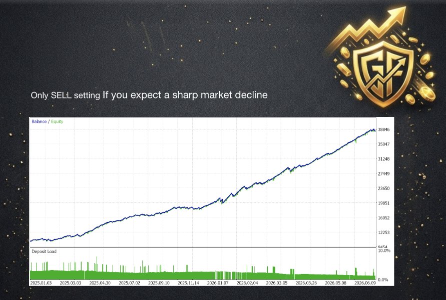 Screenshot #1 Gold falling