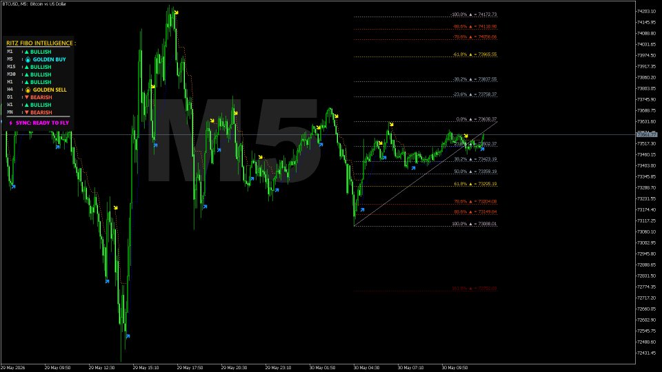 Screenshot #1 Fibonacci Trend Pro