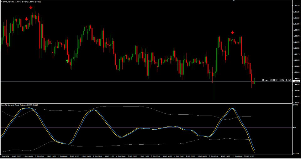 Imagens #1 RaysFX Dynamic Cycle Explorer MT5