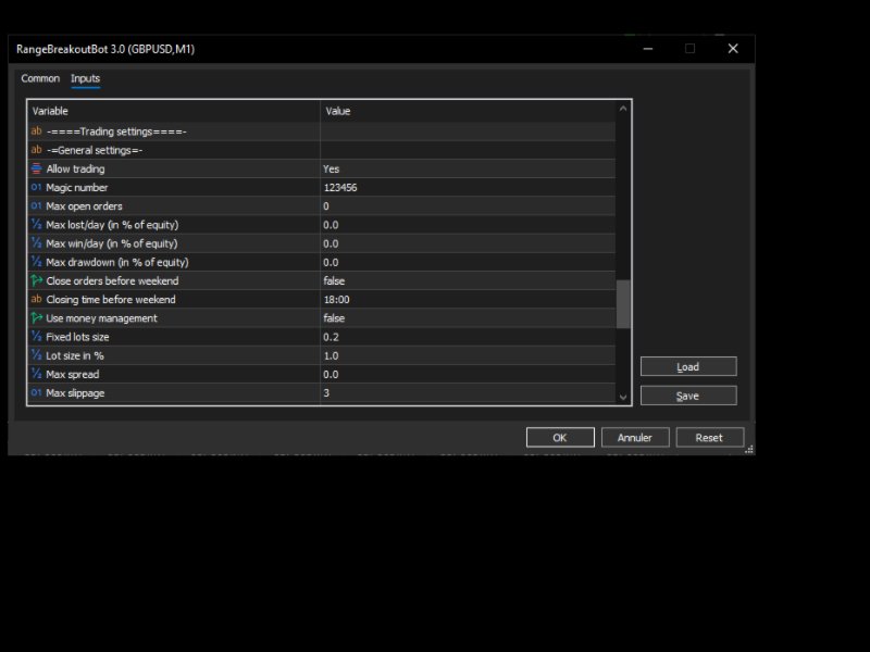 Screenshot #6 Range Breakout Bot MT5