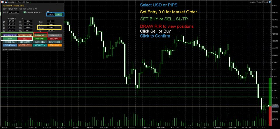 Screenshot #3 Assistant Trader MT5