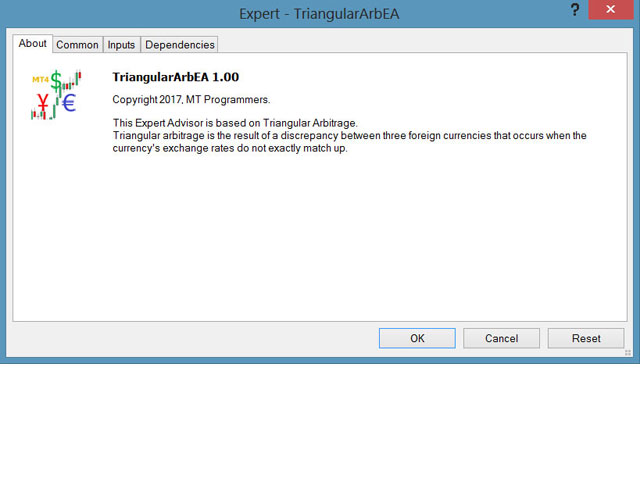 Triangular arbitrage forex ea